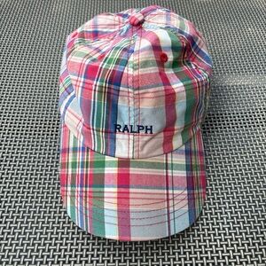 Vintage Ralph Lauren Plaid hat